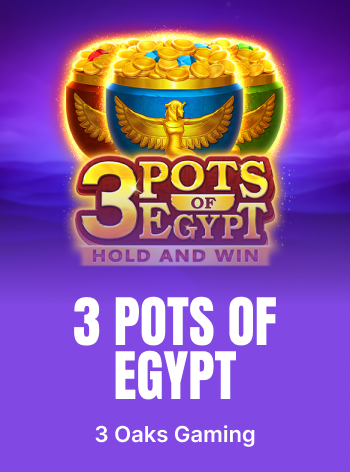 3 Pots of Egypt — египетский слот с сокровищами
